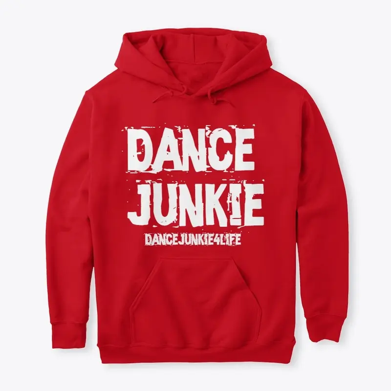 Dance Junkie Hoodie (Black/Red)